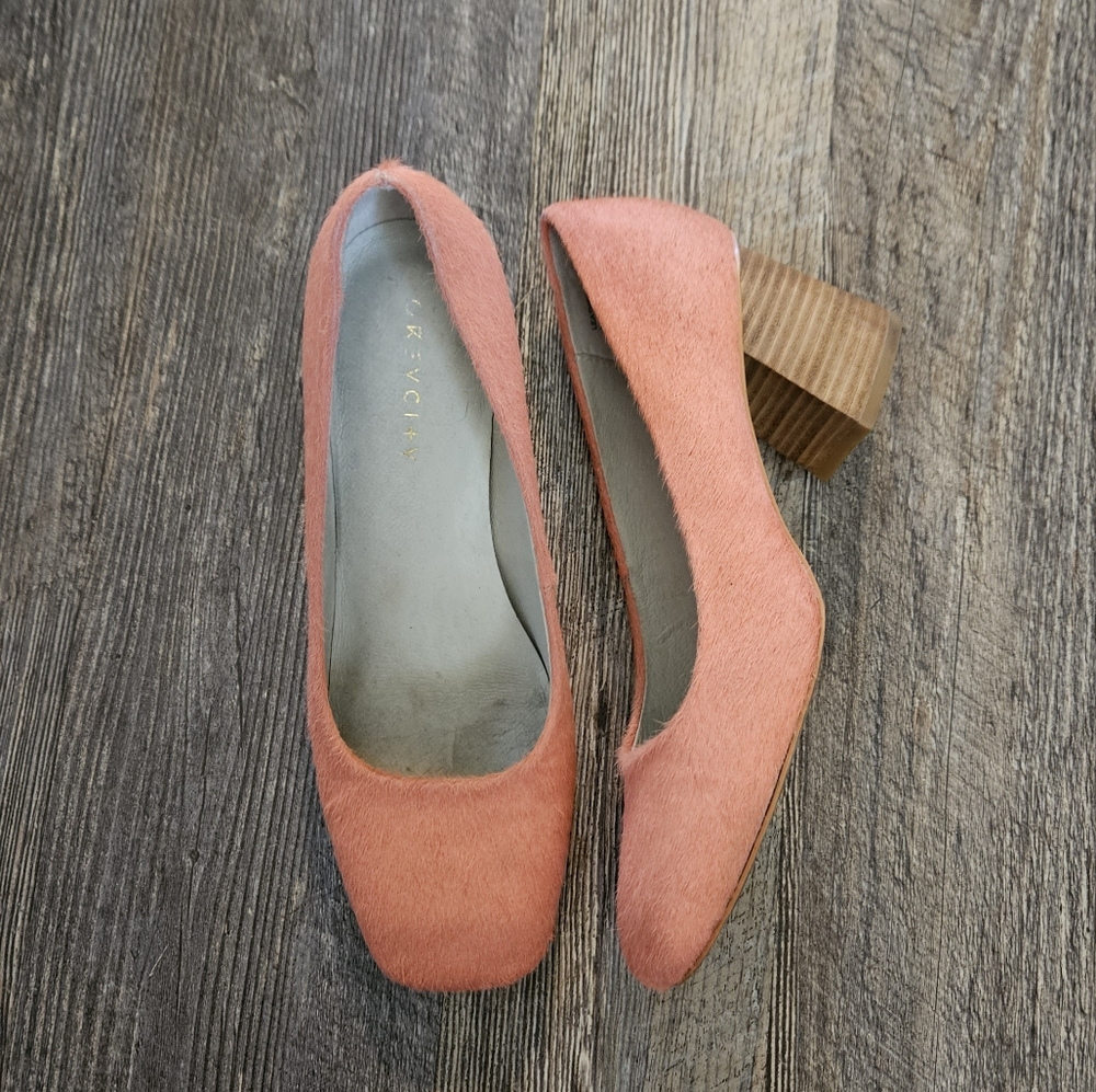 Grey City Shay Genuine Calf Hair Pump